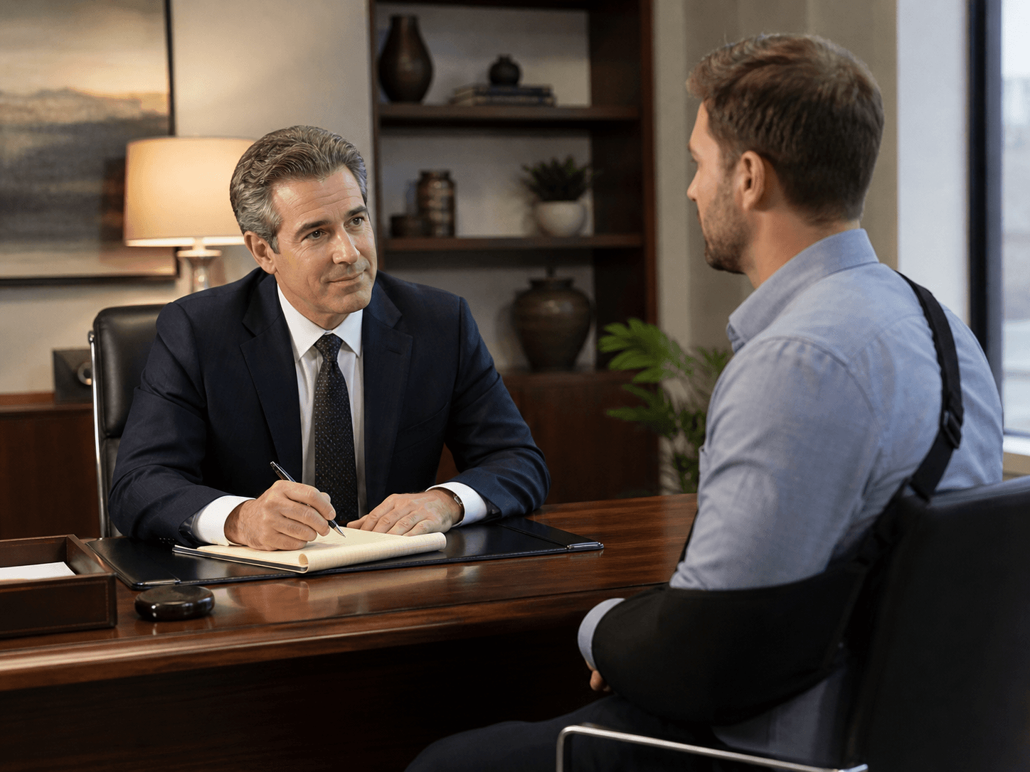 Personal injury matter preparation